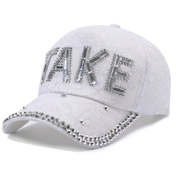 Rhinestone TAKE Baseball Cap - Image 5