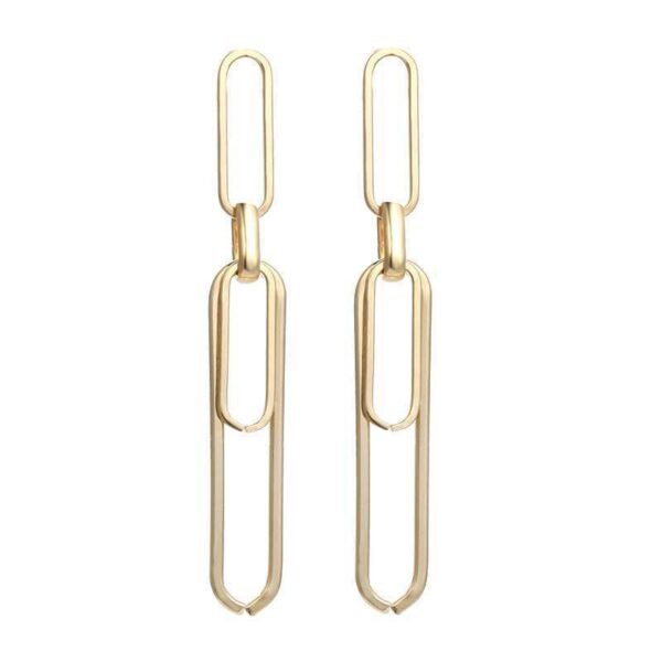 Simple Women’s Vintage Geometric Clip Earrings - Image 5