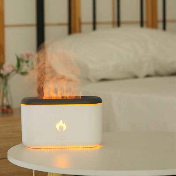 Ultrasonic Atmosphere Lamp Flame Aroma Diffuser - Image 5