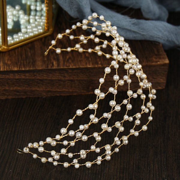 Elegant Pearl Hair Band - Timeless Accessory - Image 4