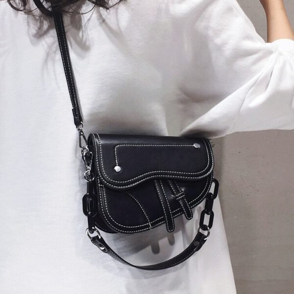 Colorful Saddle - Shaped Cross - Body Bag - Image 5
