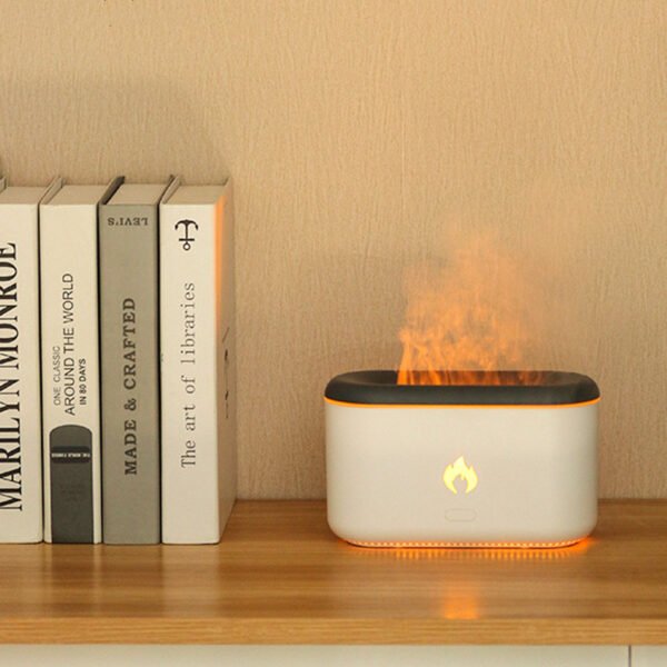 Ultrasonic Atmosphere Lamp Flame Aroma Diffuser