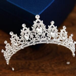 Crown Hairband - Alloy Wedding Hair Accessory