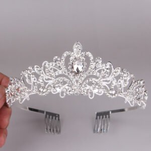 New Rhinestone Crown Headband