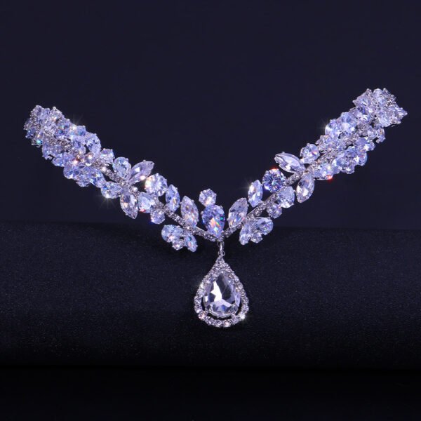 Bridal Zircon Headband - Image 2
