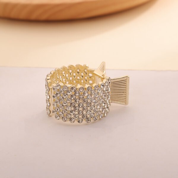Rhinestone High Ponytail Hair Band - Image 6