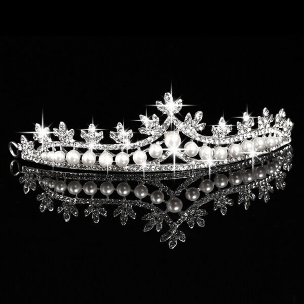 Bridal Pearl Crown - Image 2
