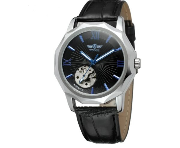 Mechanical Watch with Leather Straps - Image 9
