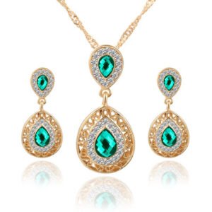 European - American Style Alloy Jewelry Set