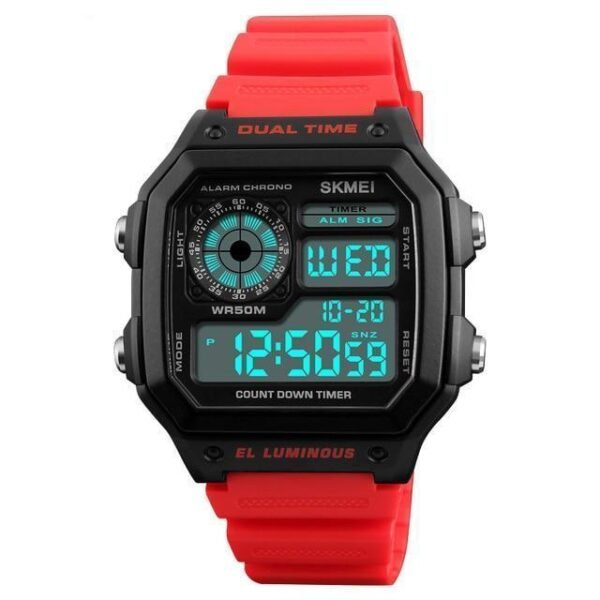 Skmei Men's Sport Digital Watch - Waterproof Luminous Outdoor Watch - Image 4