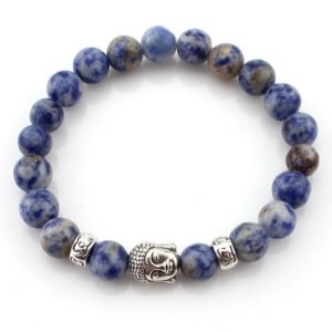 8mm Bead Buddha Bracelet