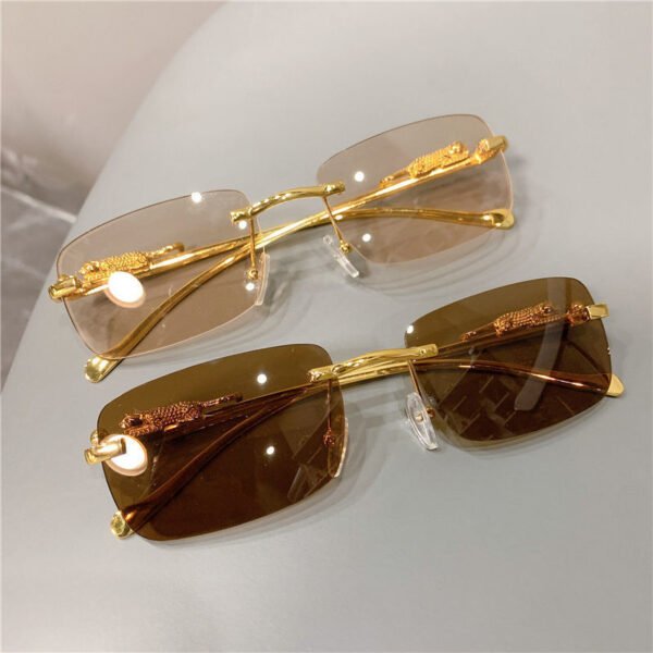 Fashion Rectangle Sun Glasses - Image 8