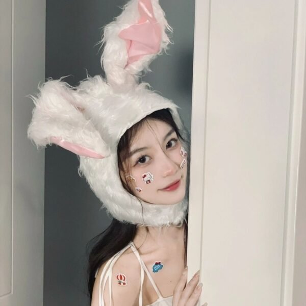 Cute Rabbit Ear Headband New Year Photo Prop - Image 5