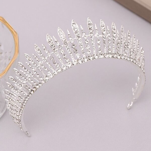 Zircon - Inlaid Silver Crown - Image 5