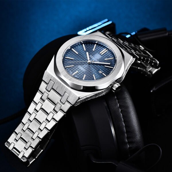 Men's Quartz Watch - Luminous, Calendar - Fashionable & Waterproof 30M - Image 2