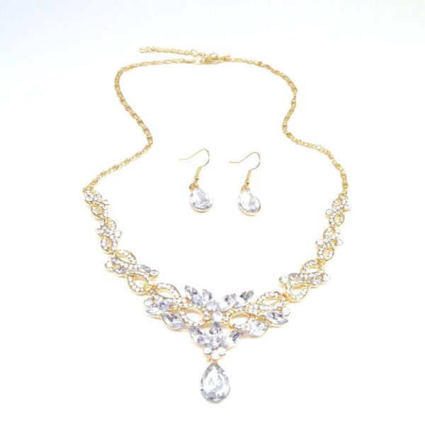 Bow Clavicle Chain Necklace - Image 2