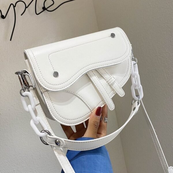 Colorful Saddle - Shaped Cross - Body Bag - Image 2
