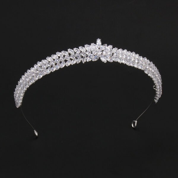 Zircon Crown Bridal Headband