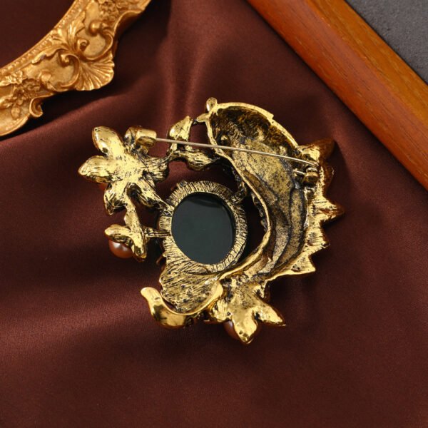 Retro Fish - Shaped Brooch - Image 2