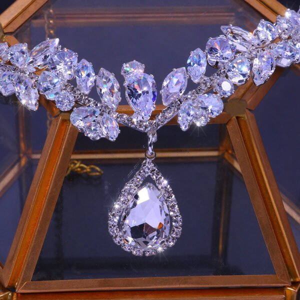 Bridal Zircon Headband - Image 3