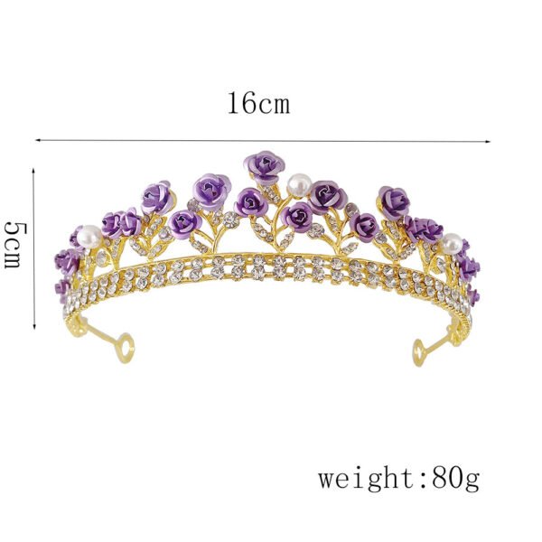 Rose Crystal Crown - Image 5