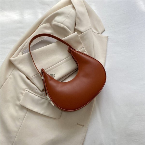 Dumpling - Shaped Hobo Bag - Image 3