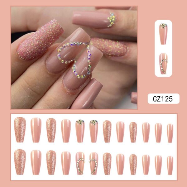 Stylish Love Pattern Nail Tip - Image 6