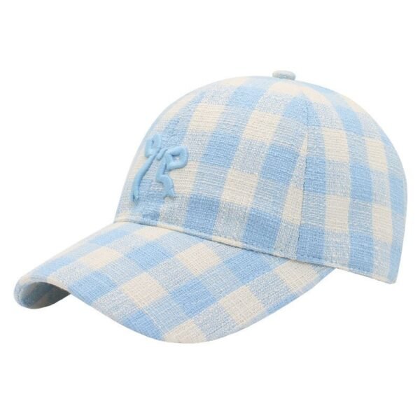 Spring 3D Embroidery Bow Baseball Cap - Image 9