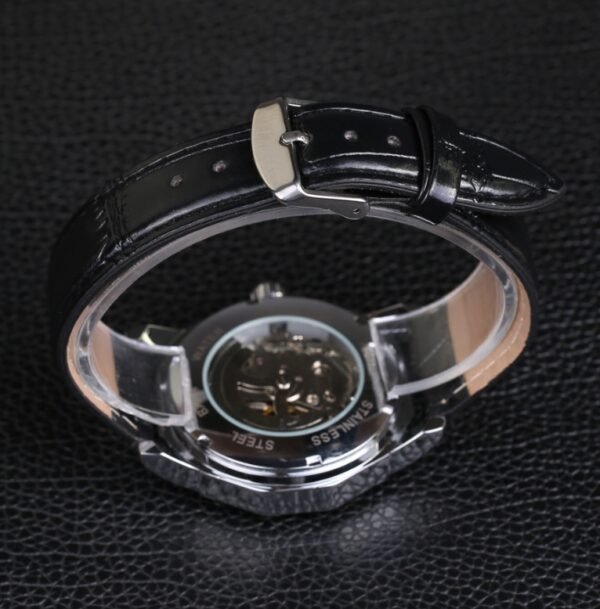 Mechanical Watch with Leather Straps - Image 7