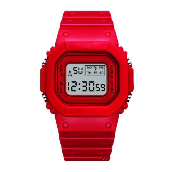 Student Youth Outdoor Sports Waterproof Multifunctional LED Electronic Watch - Image 4