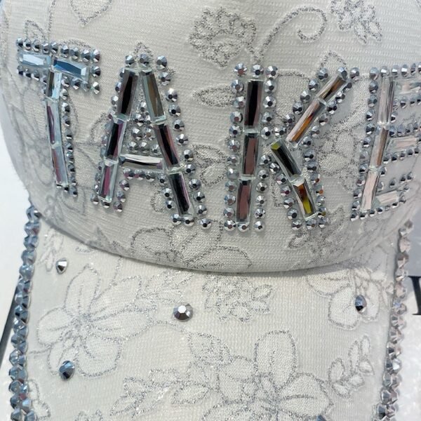 Rhinestone TAKE Baseball Cap - Image 2