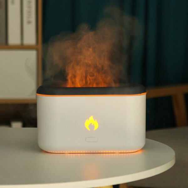 Ultrasonic Atmosphere Lamp Flame Aroma Diffuser - Image 4