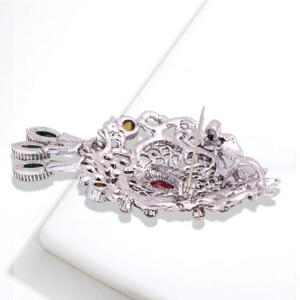 Vintage - Style Brooch - Intricate Design - Image 5