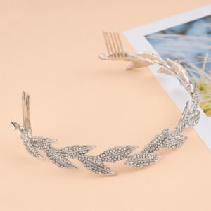 Retro Leaf Crown Hairband
