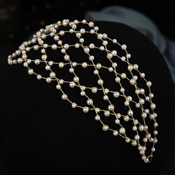 Elegant Pearl Hair Band - Timeless Accessory - Image 5