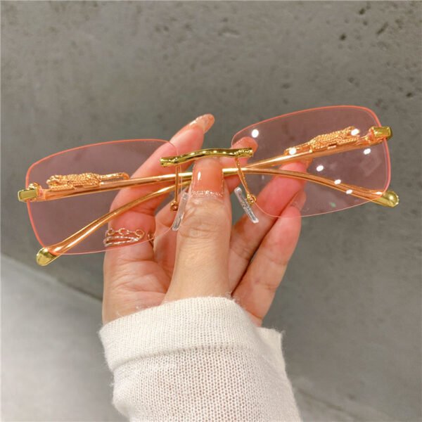 Fashion Rectangle Sun Glasses - Image 6
