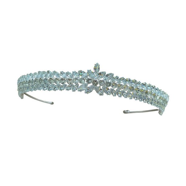 Bride Zircon Crown Headdress - Image 5