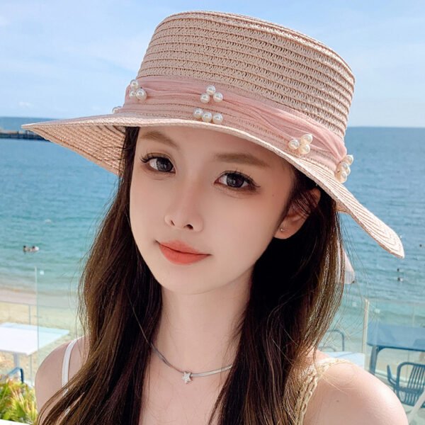 Fashion Summer Bow Ribbon Hat - Image 9