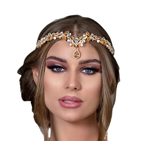 Bridal Zircon Headband - Image 5