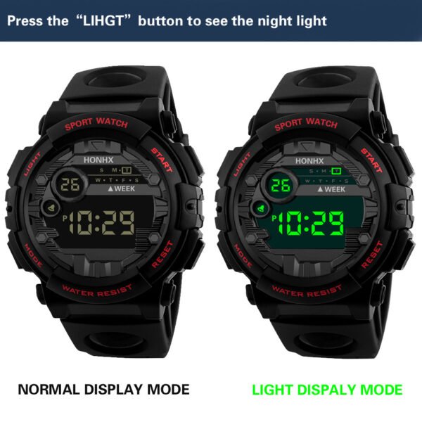 Unisex Electronic Digital Watch for Boys and Girls - Image 7