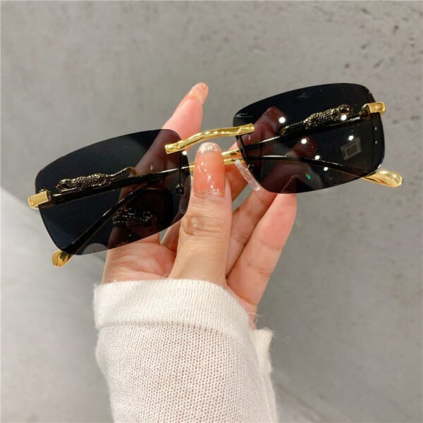 Fashion Rectangle Sun Glasses - Image 3