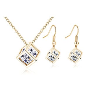 Water Cube Zircon Set