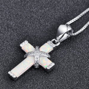X-shaped Cross Necklace