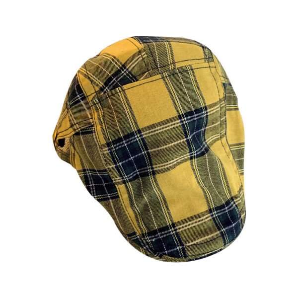 Dopamine Retro Plaid Women’s Spring Cap - Image 2