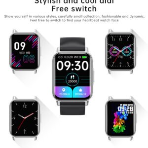 Smart Watch with Heart Rate & Blood Pressure Monitoring