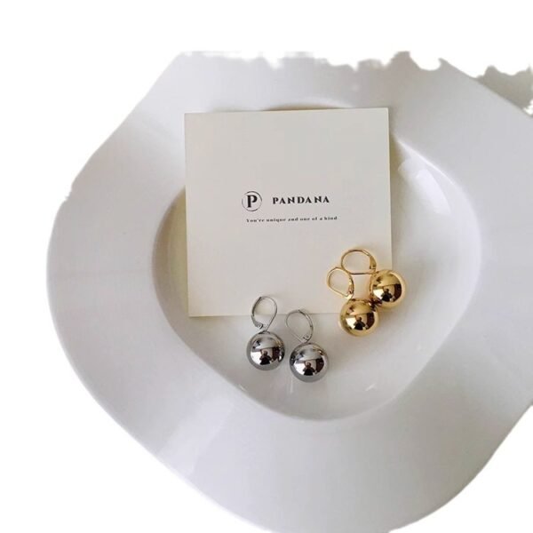 Ball - Shaped Drop Earrings - Image 5