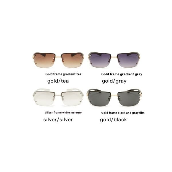 UV - Proof Sunglasses - Frameless Design - Image 5