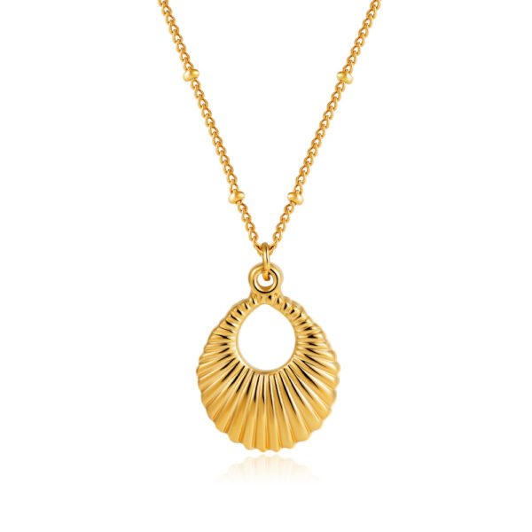 Drop - Shaped Pendant Necklace - Image 5