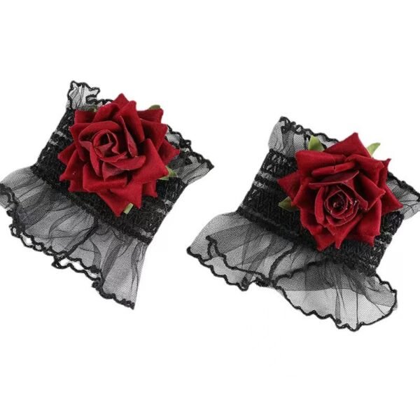 Rose - Lace Decoration Wristband - Image 6