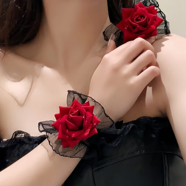 Rose - Lace Decoration Wristband